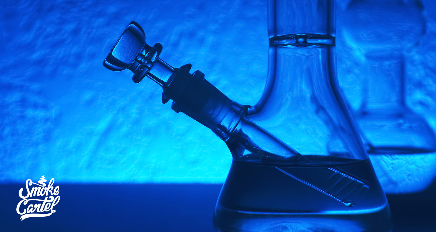 How much water should you put in your bong?