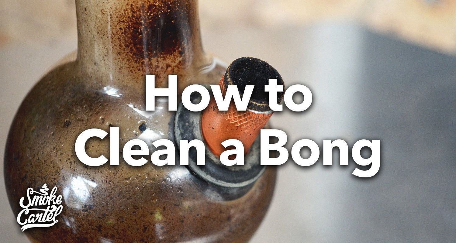 how to clean a bong