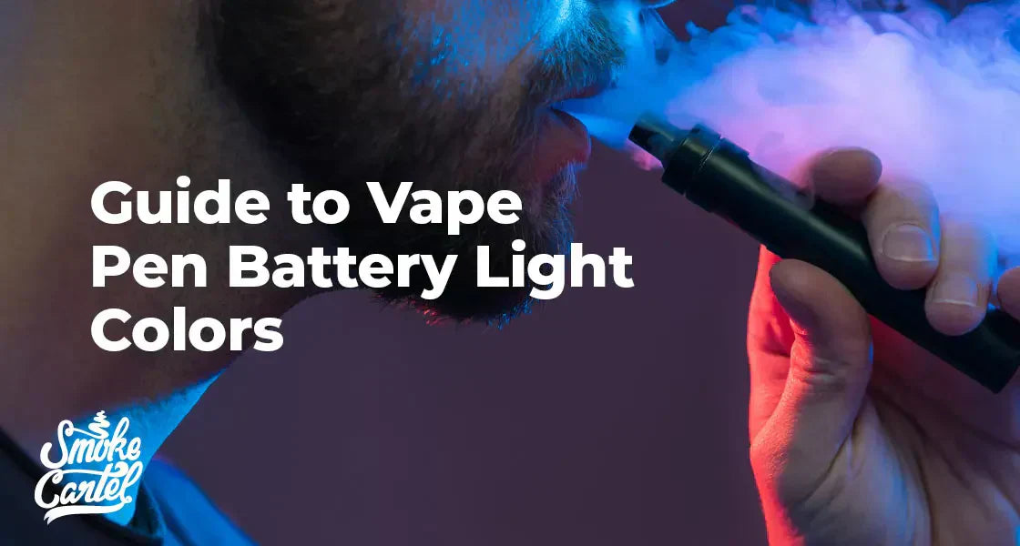 guide to vape pen battery light colors