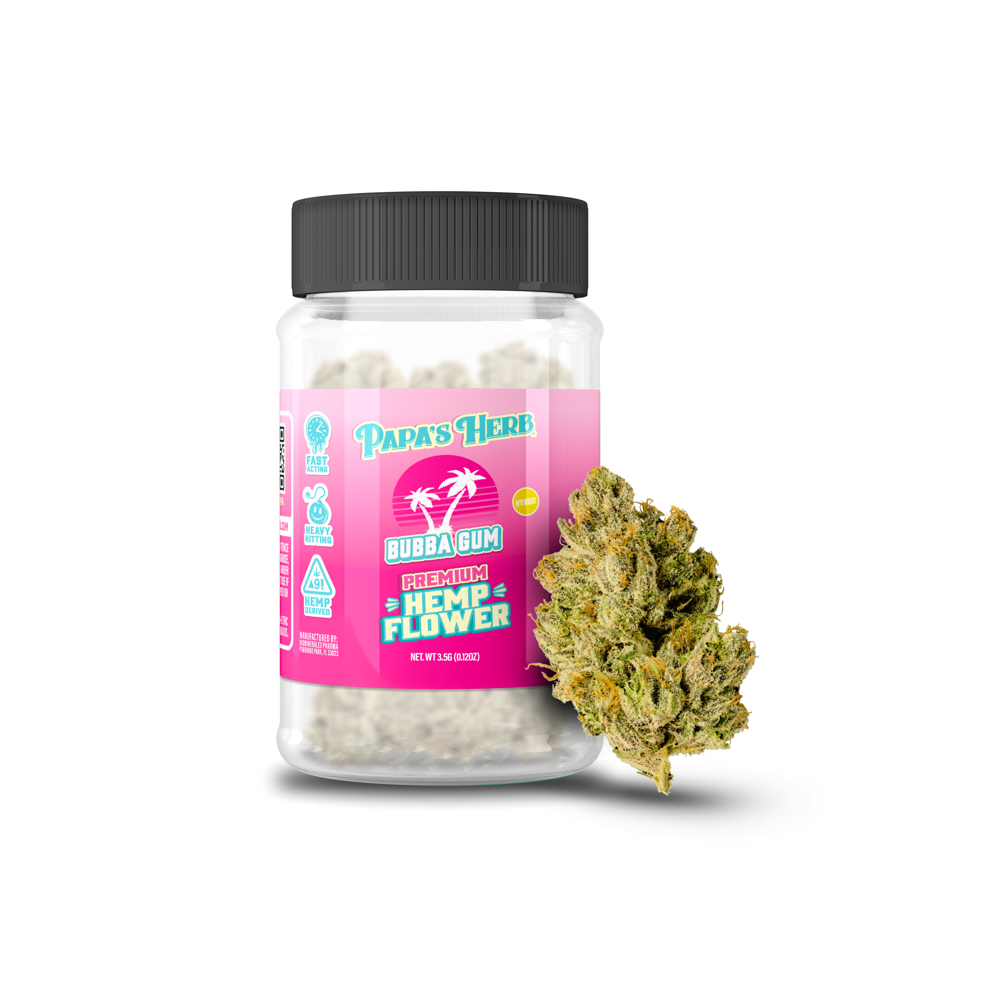 Papa's Herb BUBBA GUM INDOOR THCa FLOWER