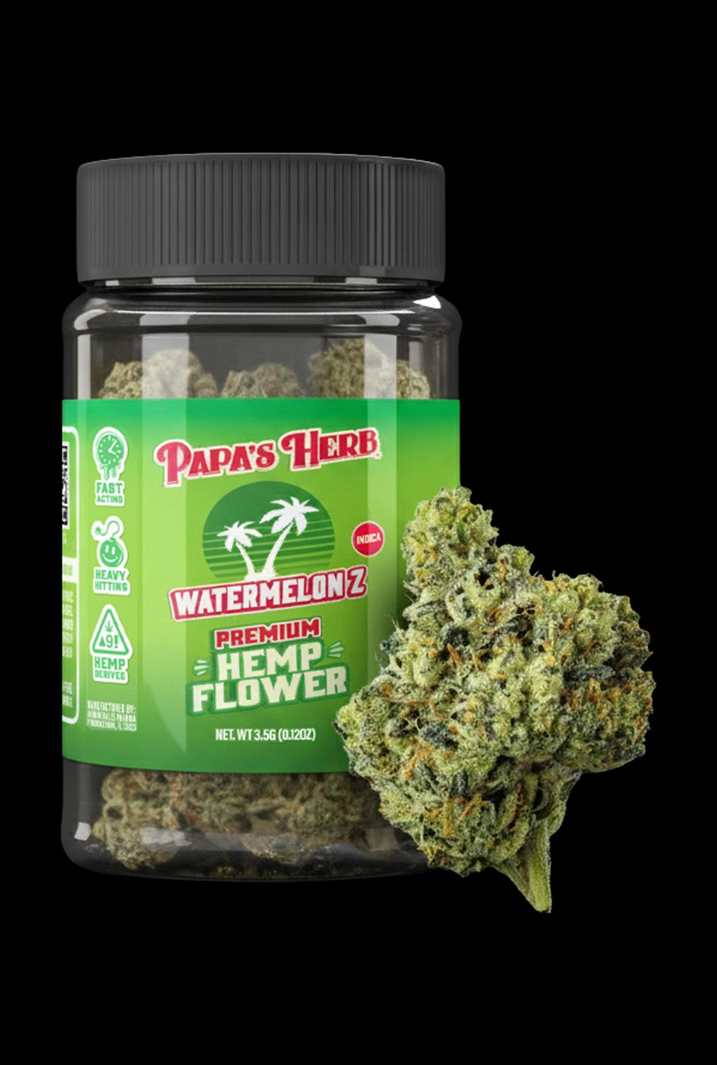 Papa's Herb WATERMELON Z INDOOR THCa FLOWER