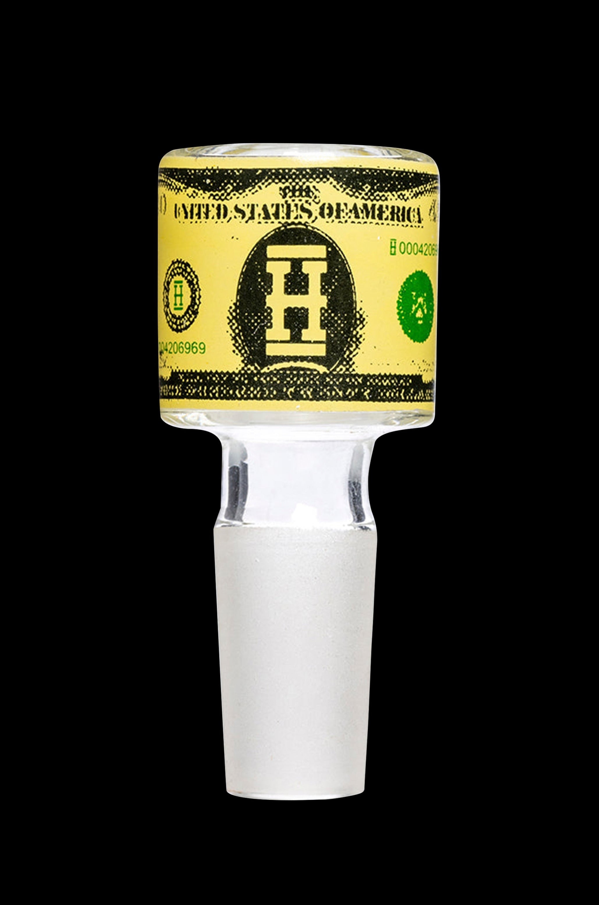 Hemper Dollar Glass Flower Bowl