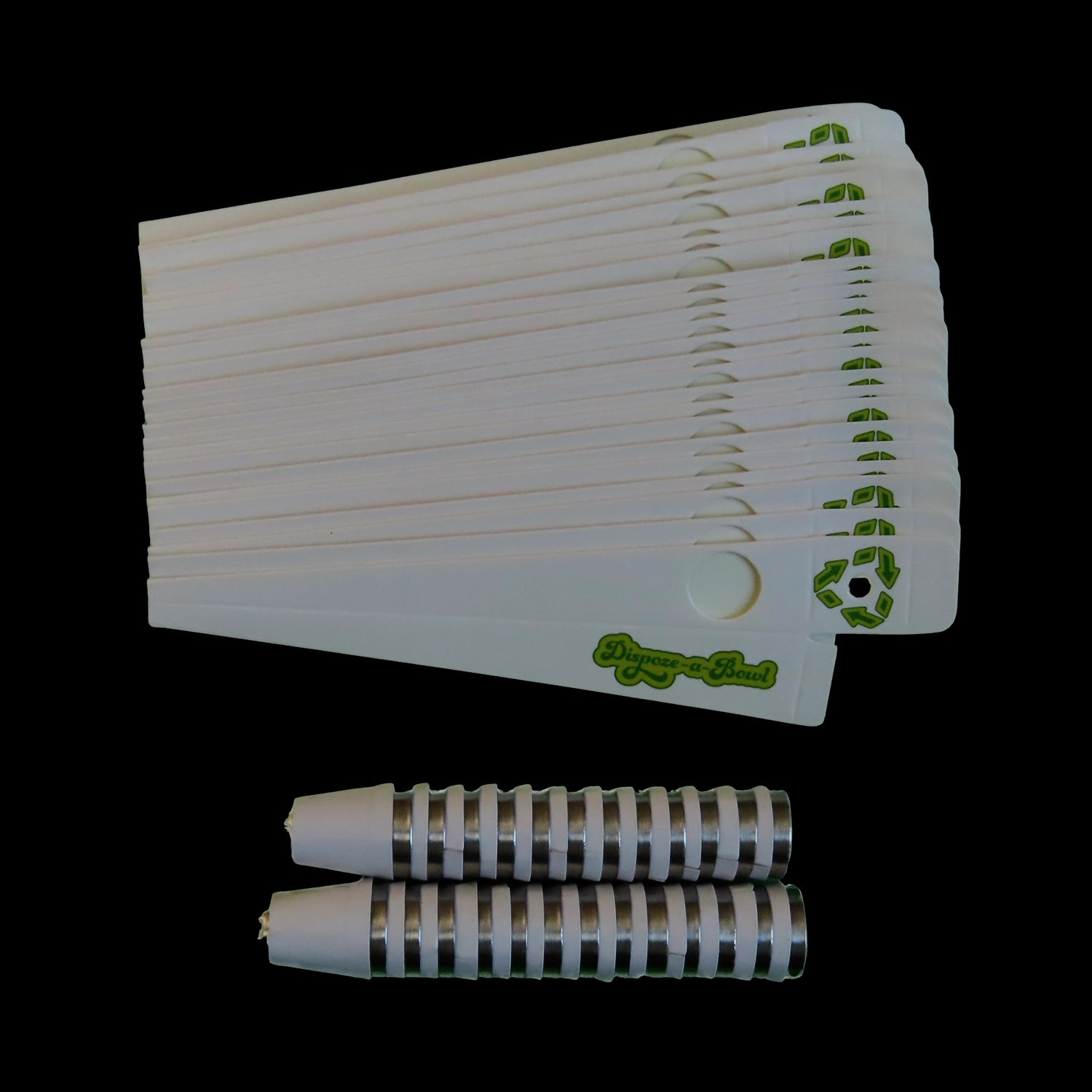 The Dispoze-a-Bowl® 25 Pack: Fresh, Clean, & Convenient Smoking Pipes with Stainless Steel Bowl