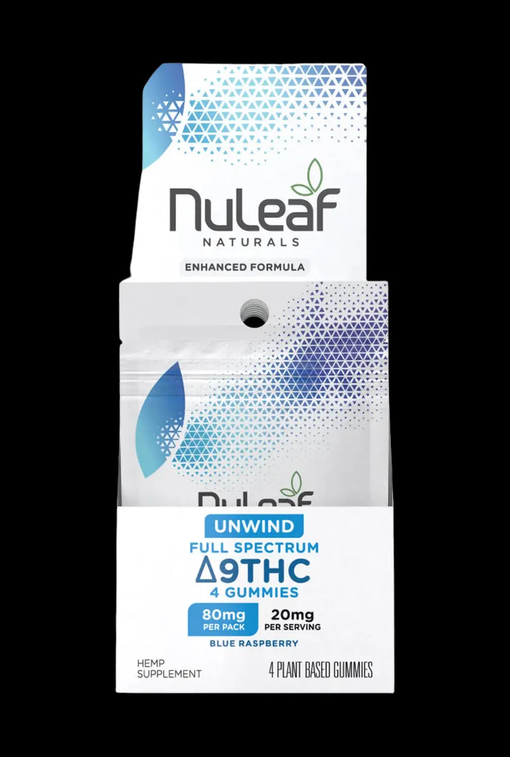 NuLeaf Naturals THC: 4ct Mylar
