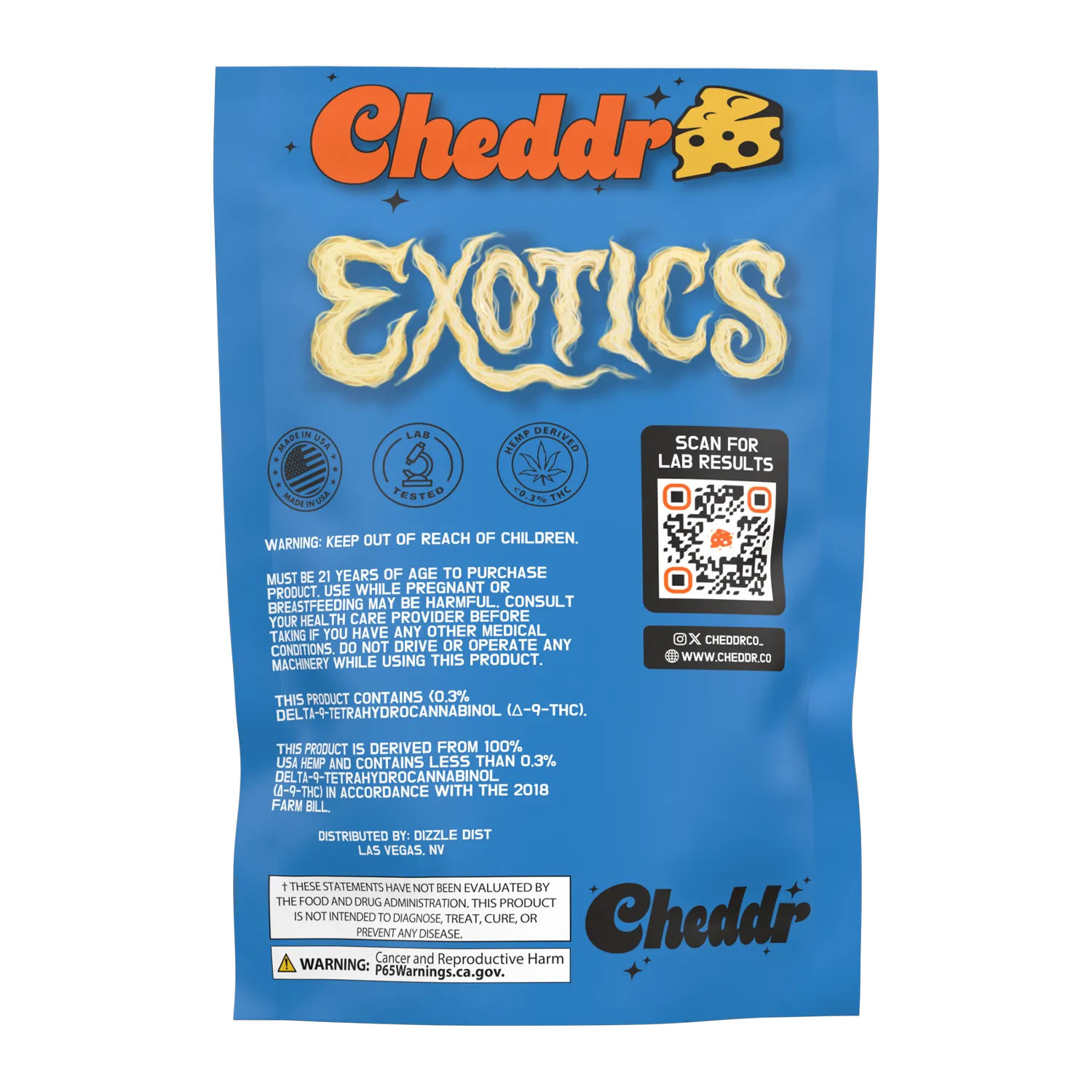 Cheddr BlueBerry Pancake - 3.5g