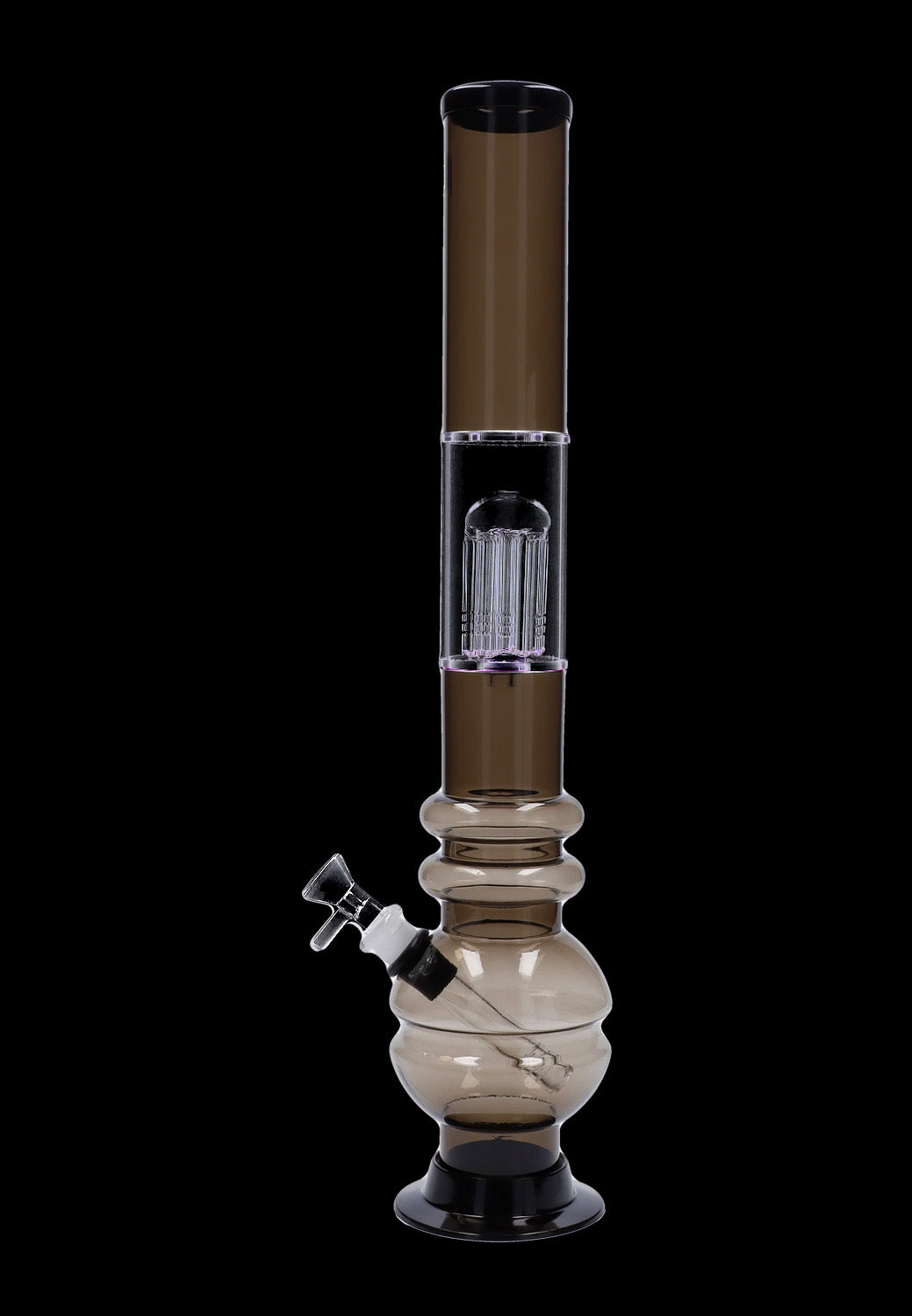 Bubble Base with Glass Perc Acrylic Bong