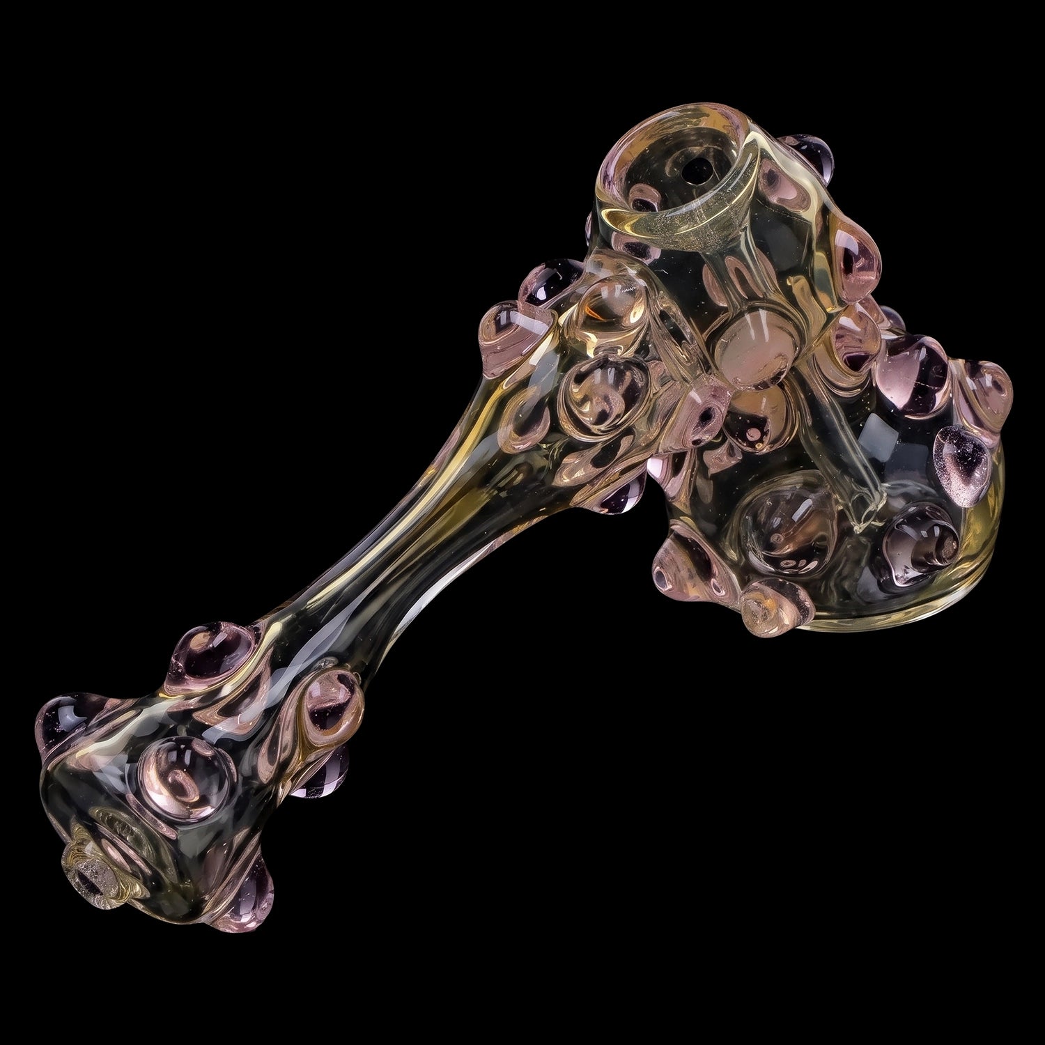 Smoke Cartel Fumed Dots Hammer Bubbler - 5 in.