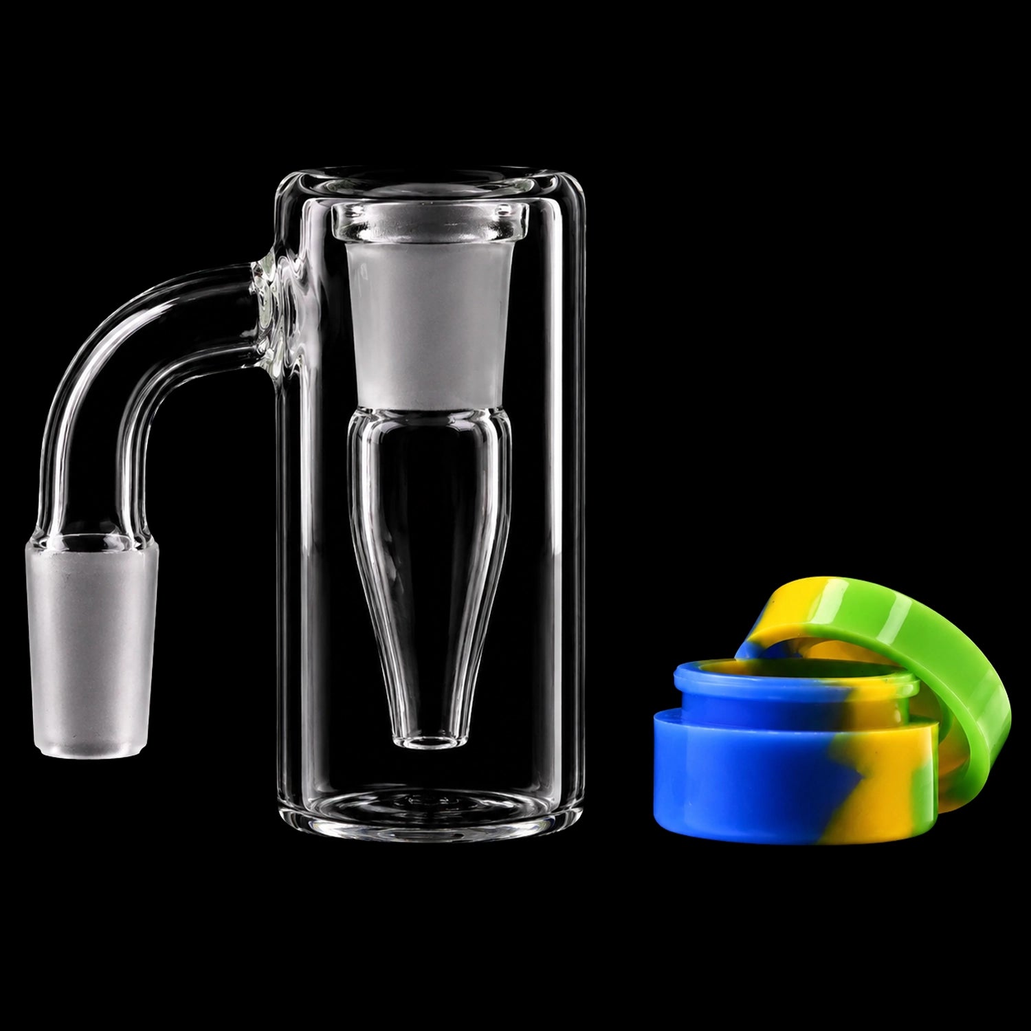 Smoke Cartel Silicone Filter Ash Catcher - 90 degree