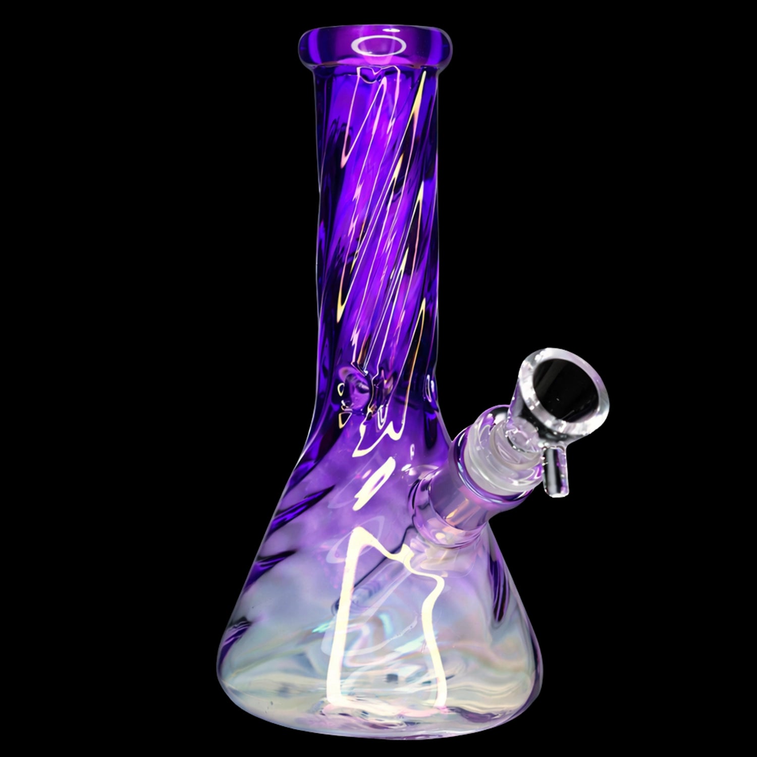 Smoke Cartel Twisted Beaker Bong - 8 in.