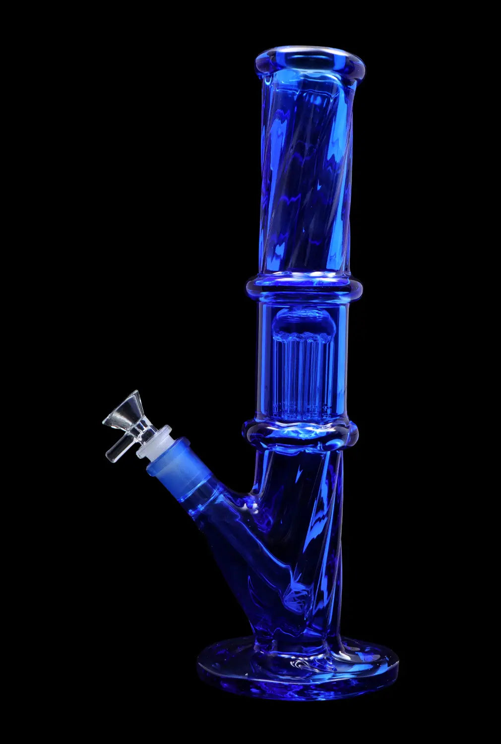 Smoke Cartel Twisted Straight Tube with Tree Perc