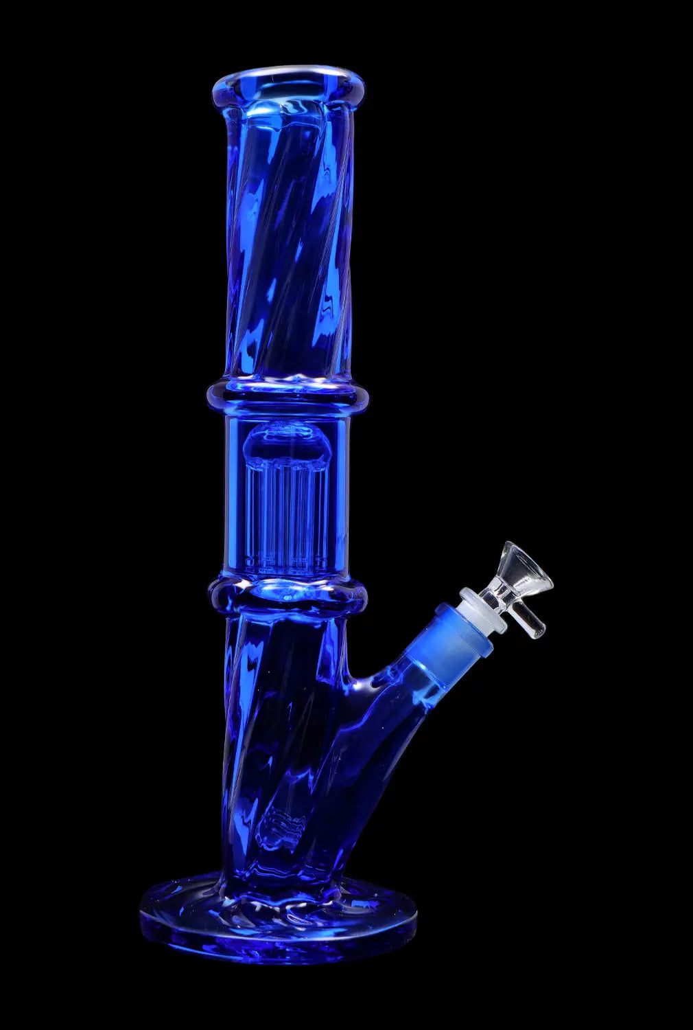 Smoke Cartel Twisted Straight Tube with Tree Perc