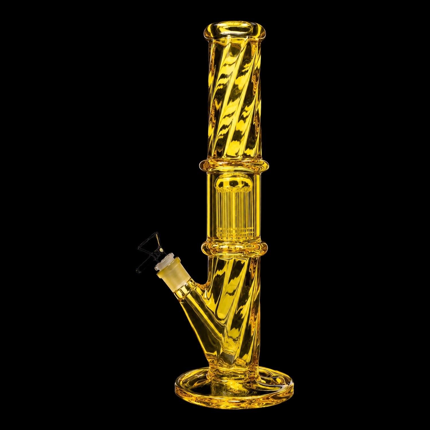 Smoke Cartel Twisted Straight Tube with Tree Perc