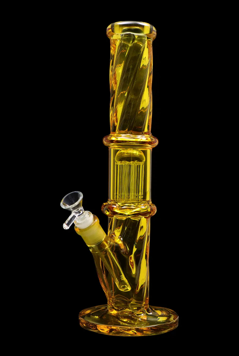 Smoke Cartel Twisted Straight Tube with Tree Perc