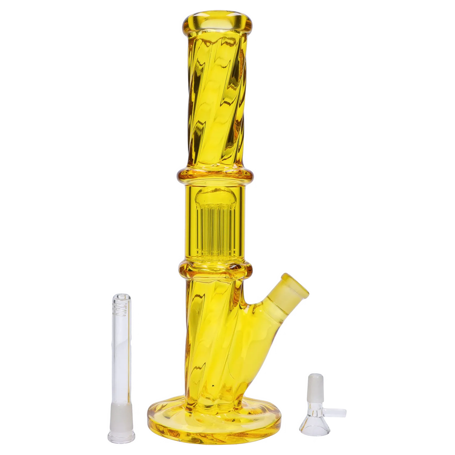 Smoke Cartel Twisted Straight Tube with Tree Perc