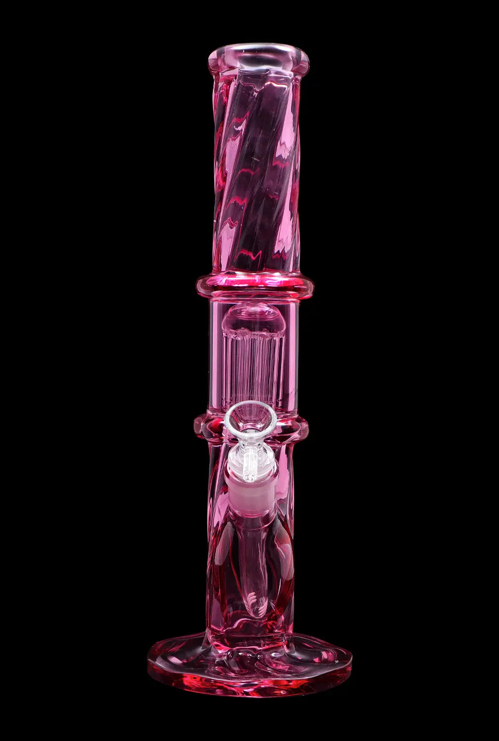 Smoke Cartel Twisted Straight Tube with Tree Perc