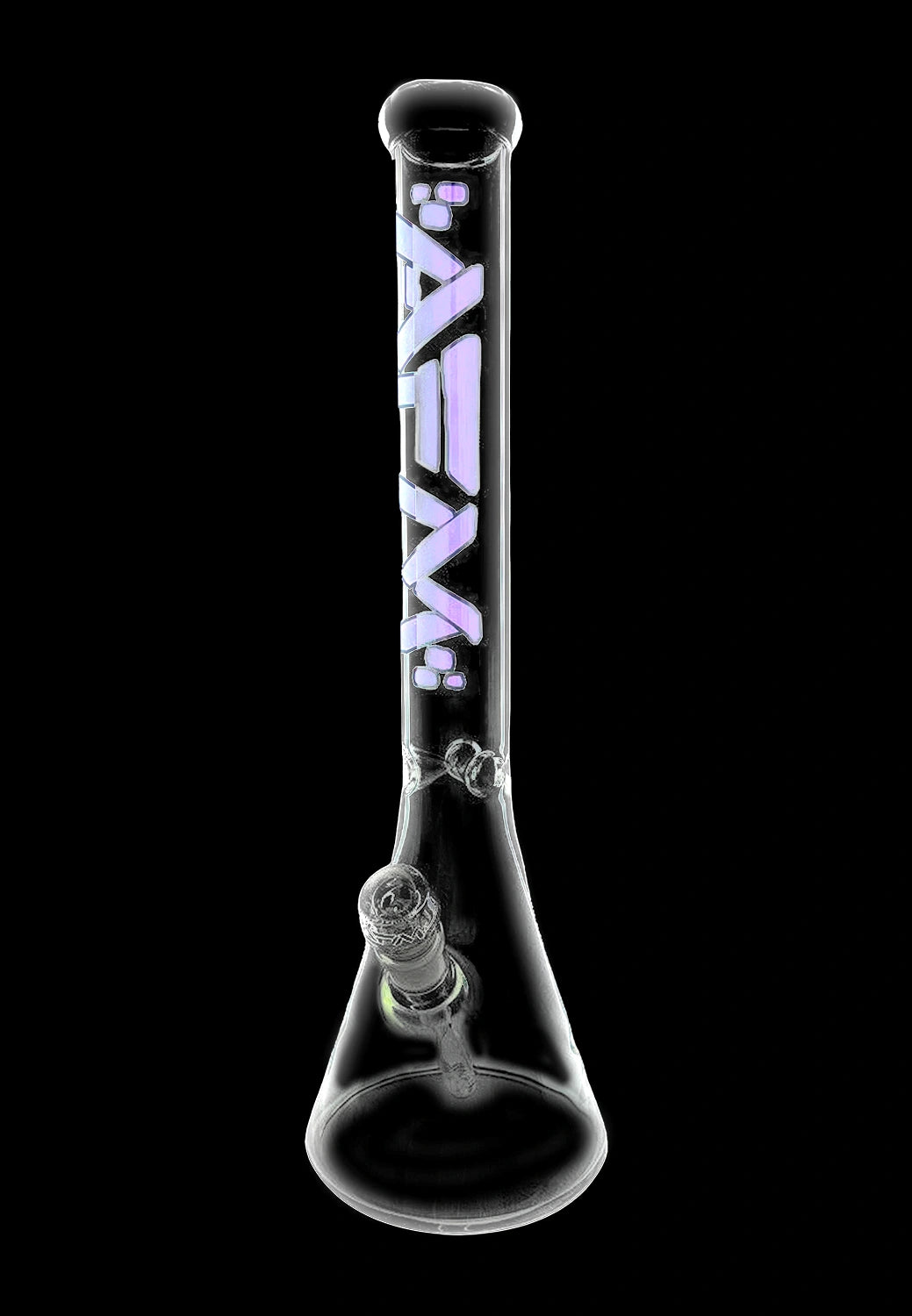 AFM Glass Classic Clear Glass Beaker Bong 5mm