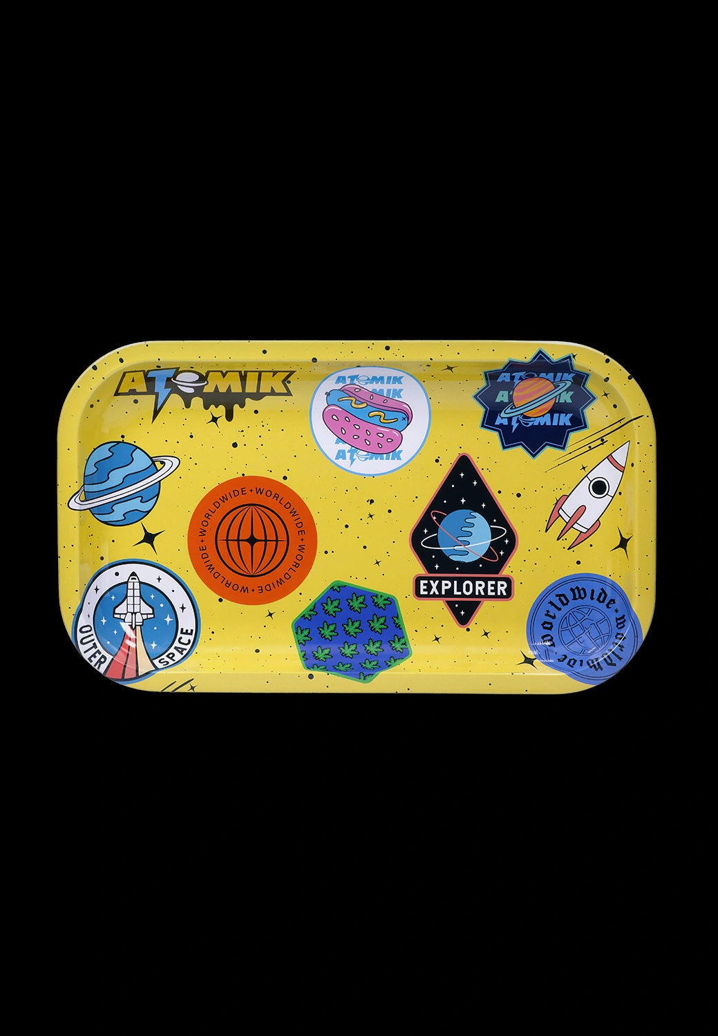 Atomik Rolling Tray - Medium