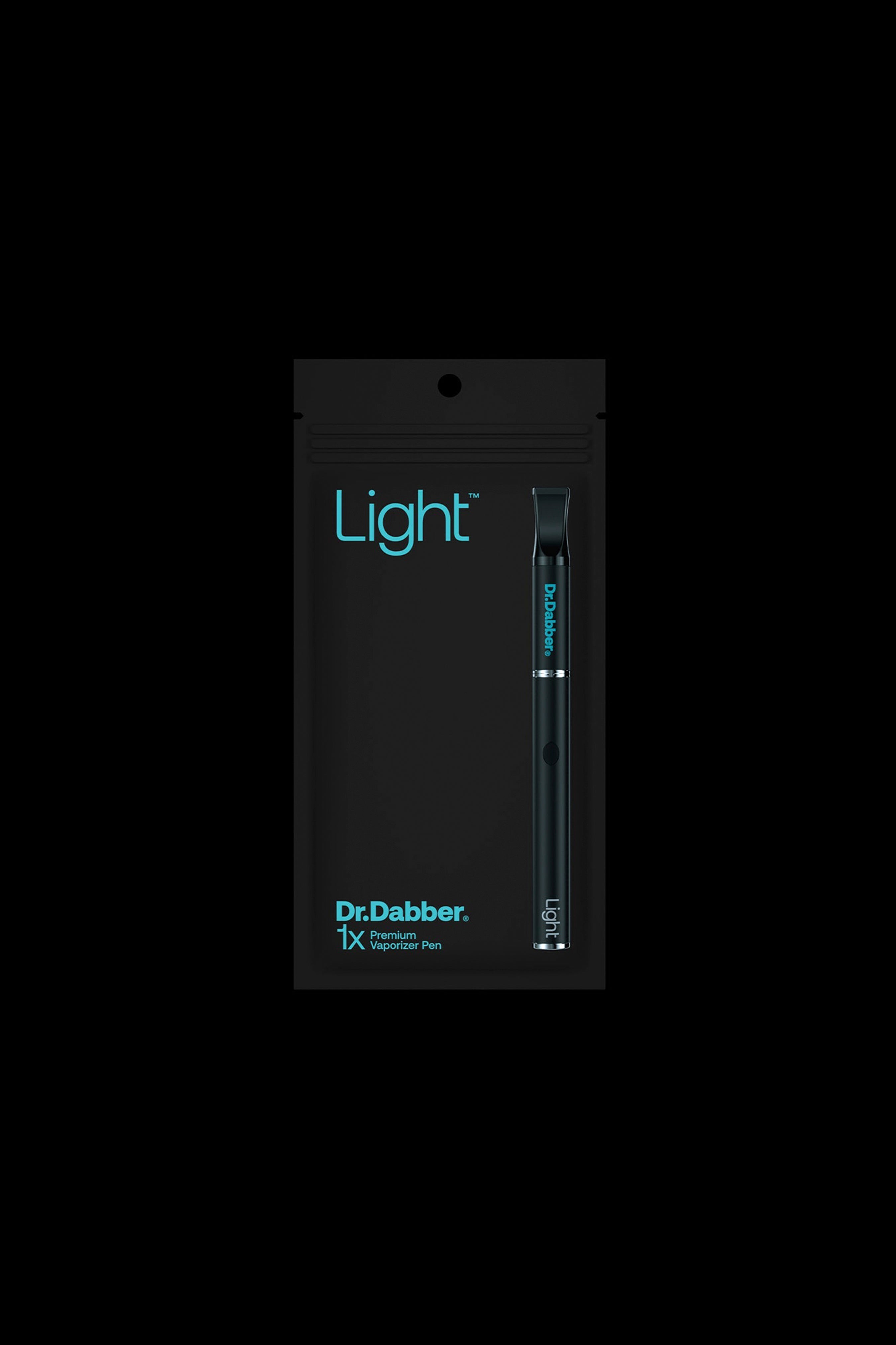 Dr. Dabber Light 1X premium vaporizer pen in black packaging.