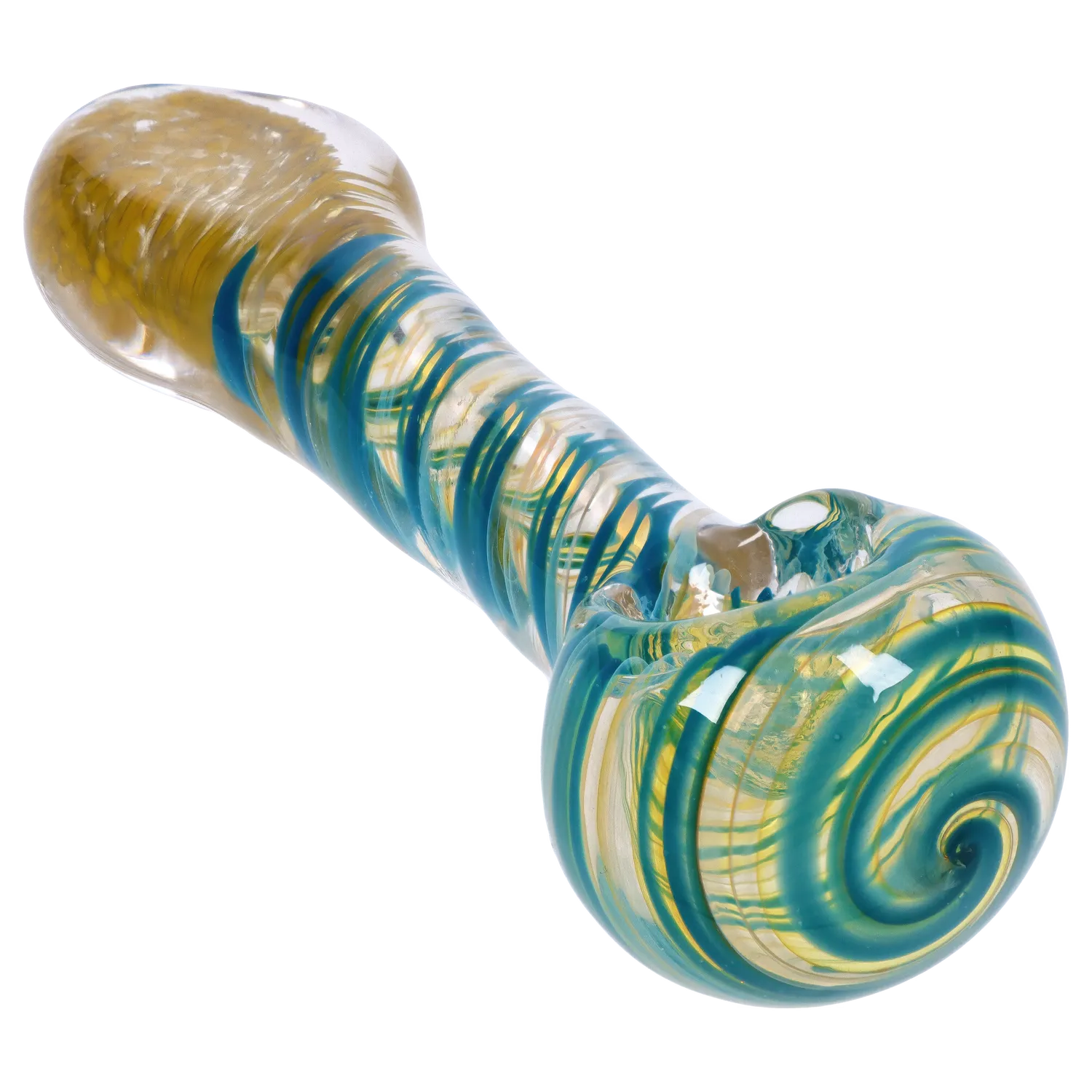 Smoke Cartel Colour Twisting Spoon Pipe - 3 in.
