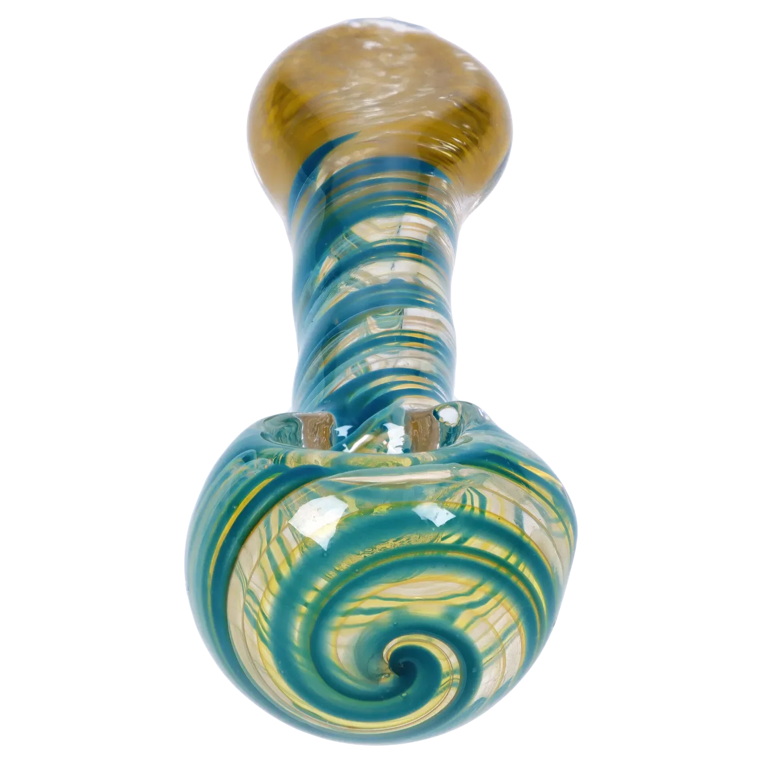 Smoke Cartel Colour Twisting Spoon Pipe - 3 in.