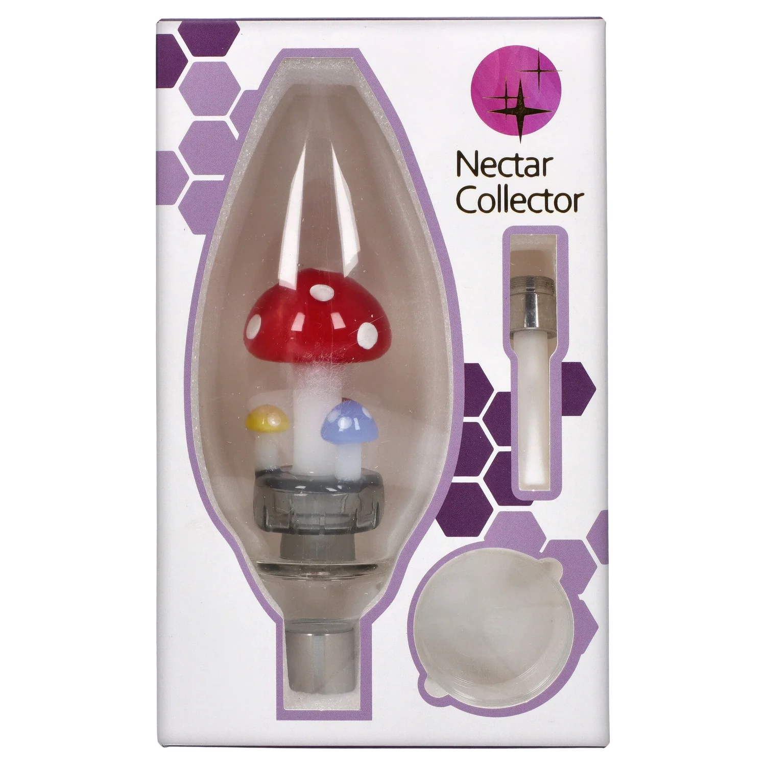 Smoke Cartel Egg with Mushroom Perc Nectar Collector - 14mm