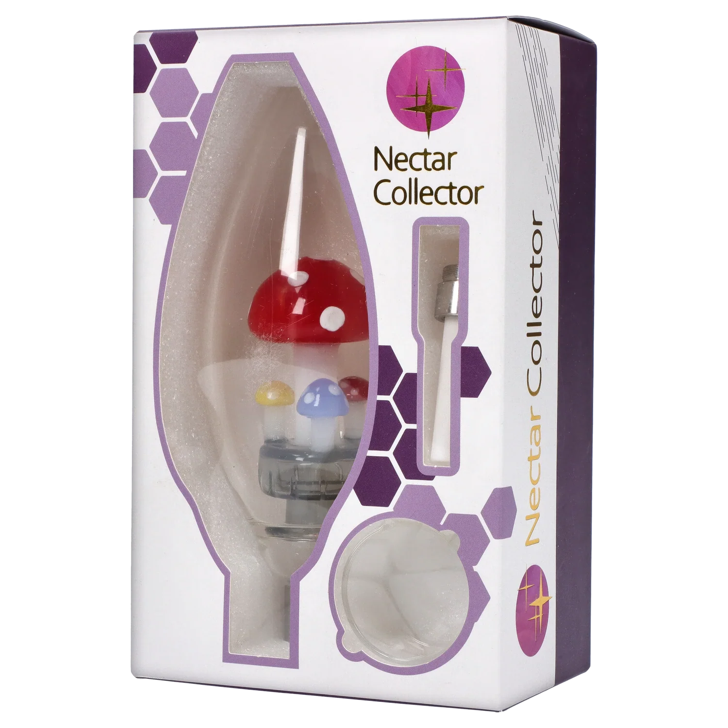 Smoke Cartel Egg with Mushroom Perc Nectar Collector - 14mm