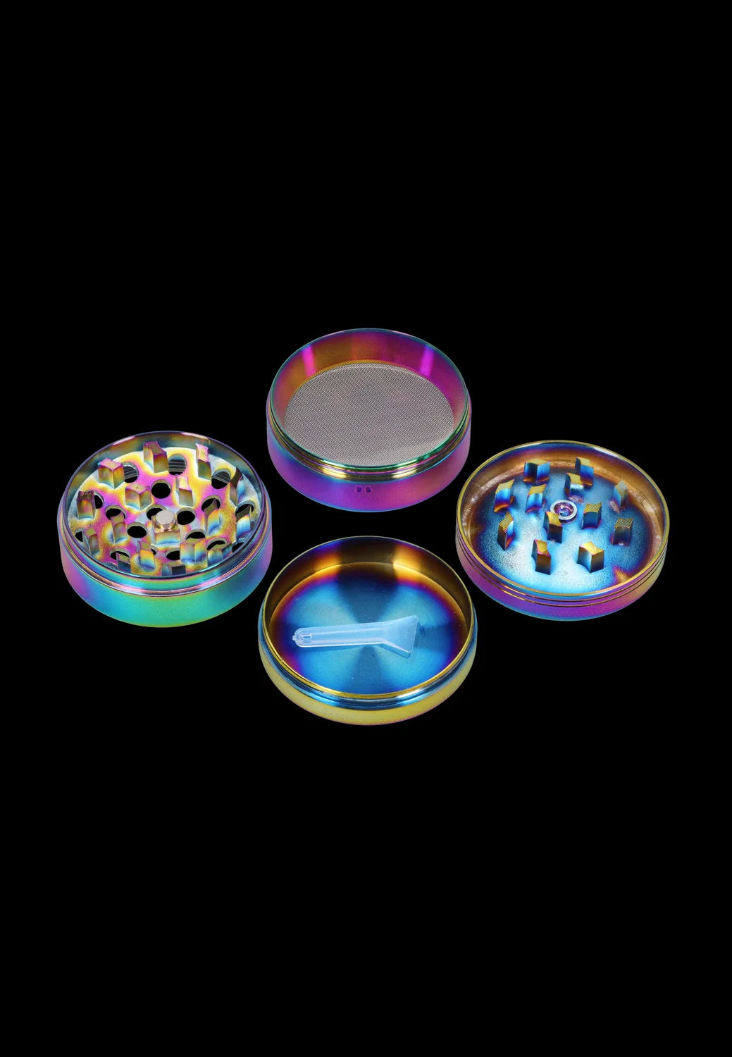 Smoke Cartel Grooved 3-Stage Grinder - 52mm