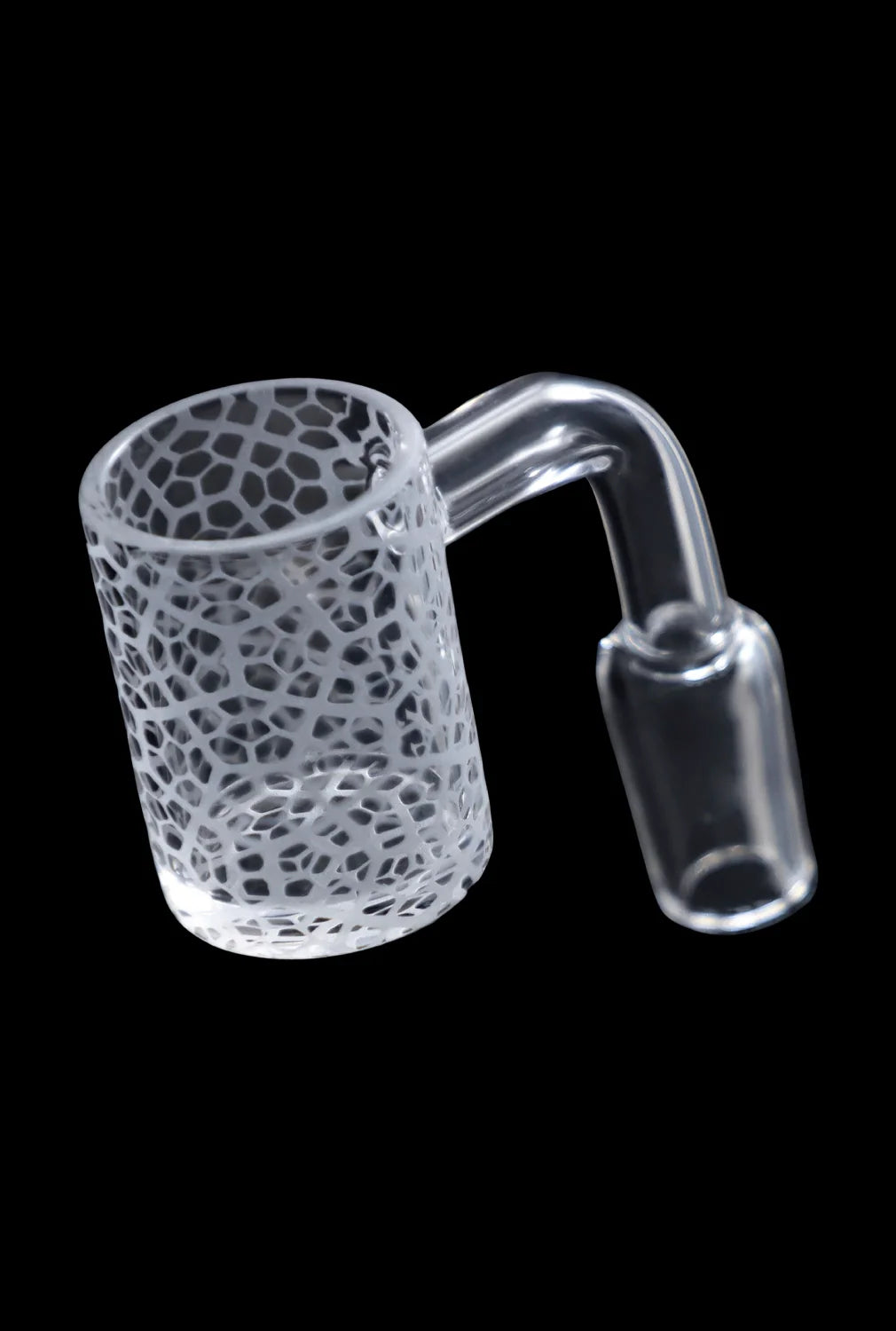 Smoke Cartel 14mm Frosted Honeycomb Banger