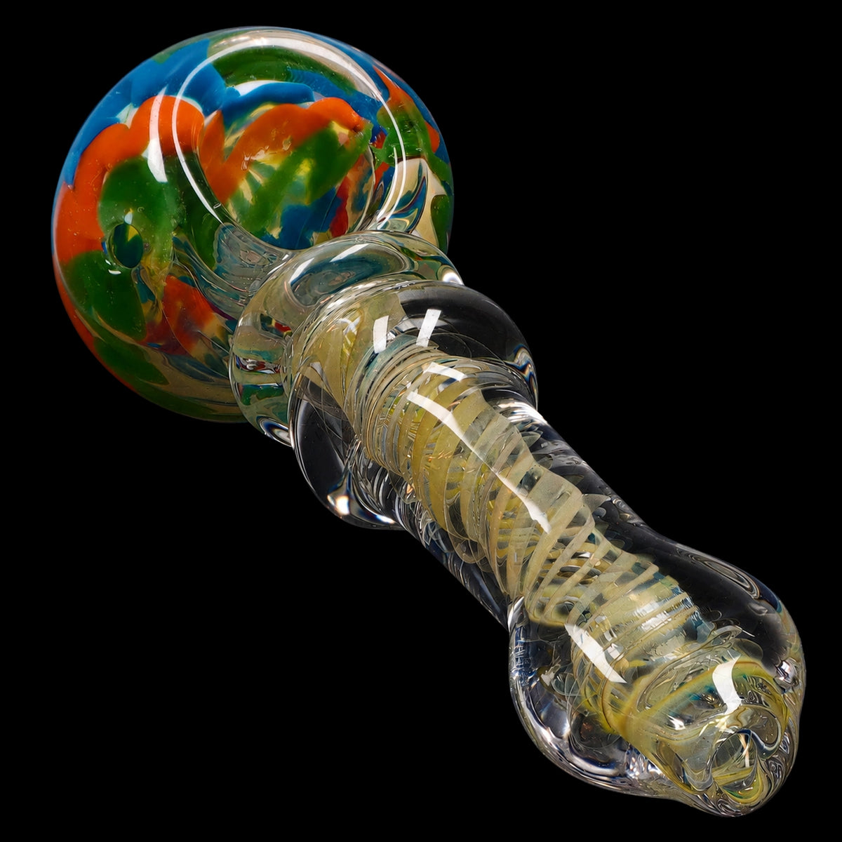 Smoke Cartel Squiggle Swirl Spoon Pipe