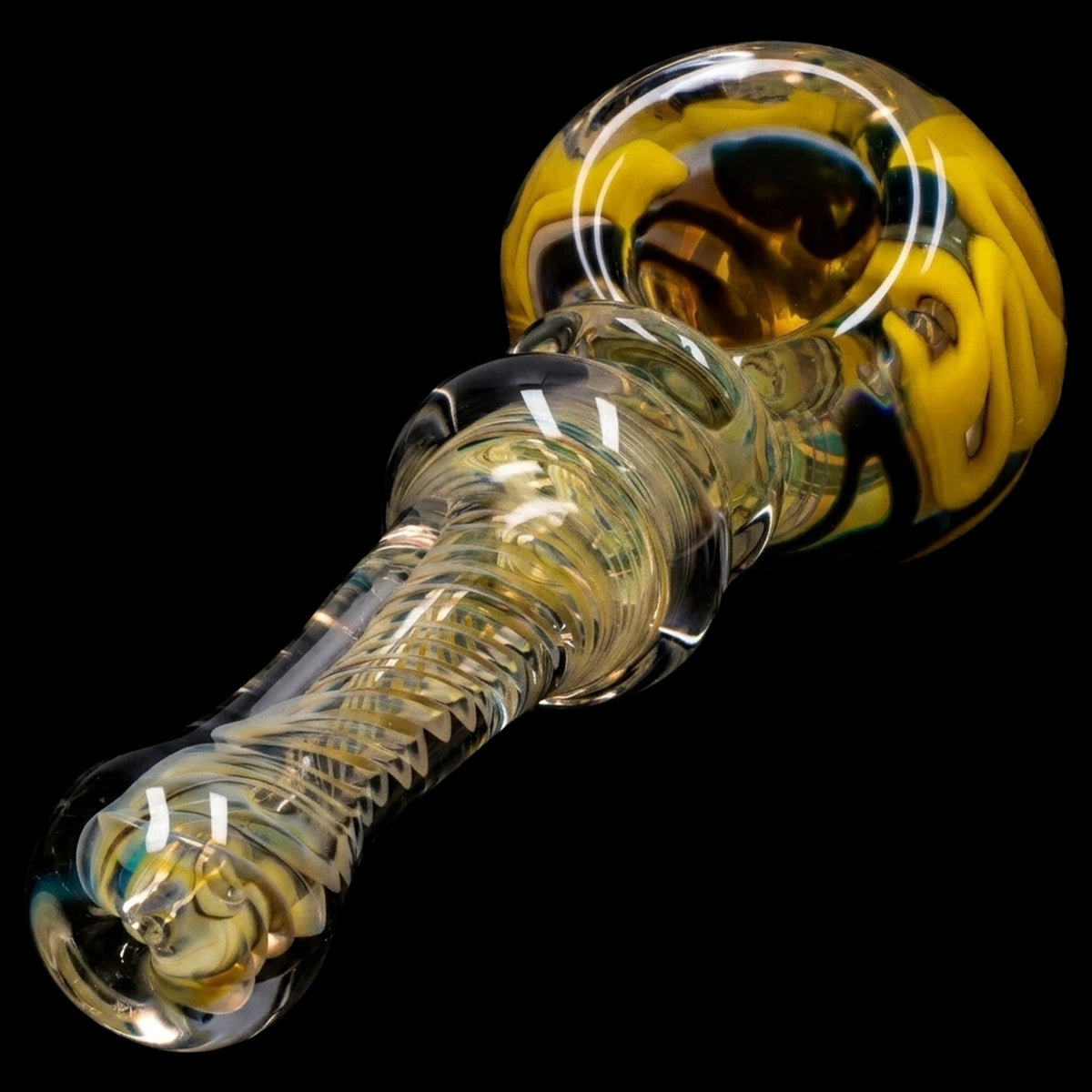 Smoke Cartel Squiggle Swirl Spoon Pipe