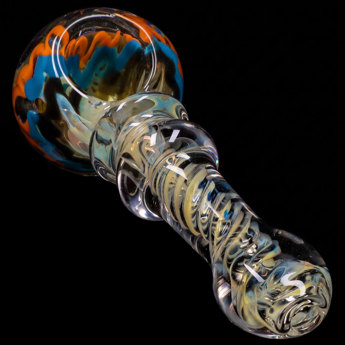 Smoke Cartel Squiggle Swirl Spoon Pipe
