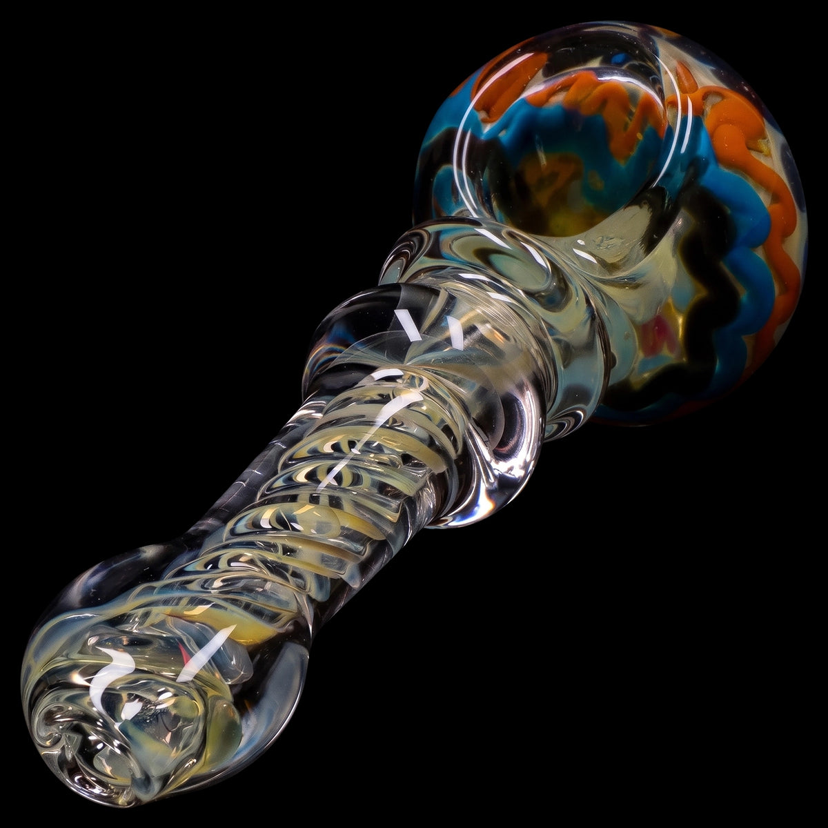 Smoke Cartel Squiggle Swirl Spoon Pipe