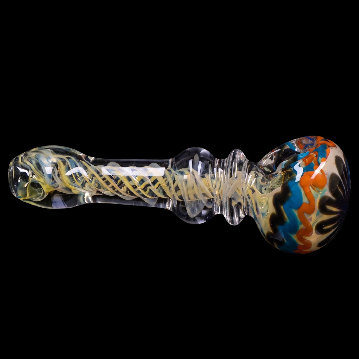 Smoke Cartel Squiggle Swirl Spoon Pipe