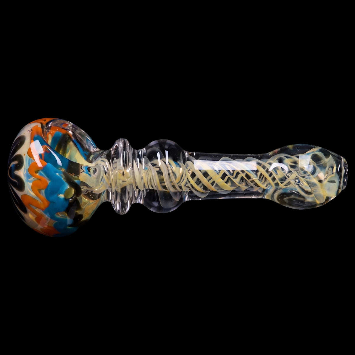 Smoke Cartel Squiggle Swirl Spoon Pipe