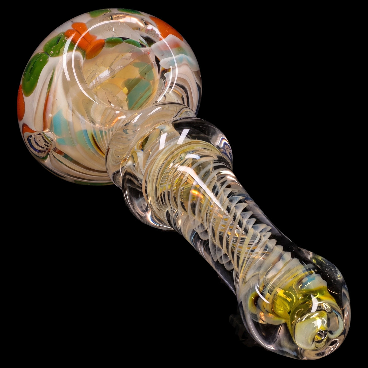 Smoke Cartel Squiggle Swirl Spoon Pipe