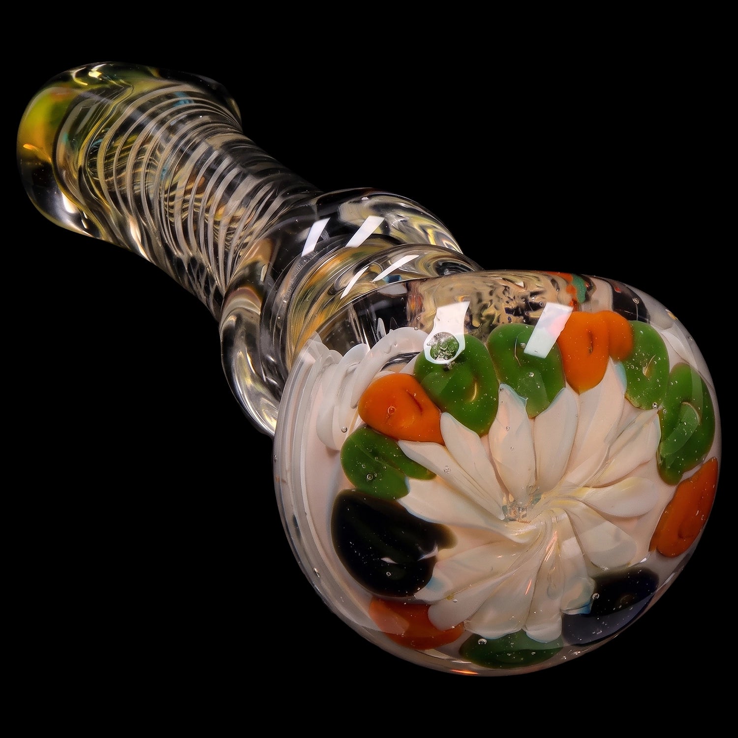 Smoke Cartel Squiggle Swirl Spoon Pipe