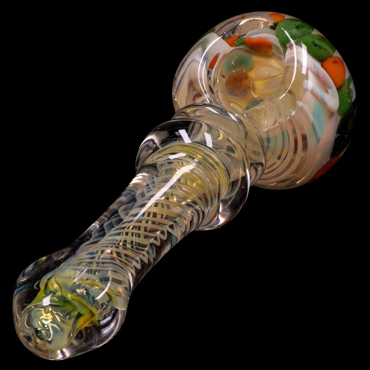 Smoke Cartel Squiggle Swirl Spoon Pipe