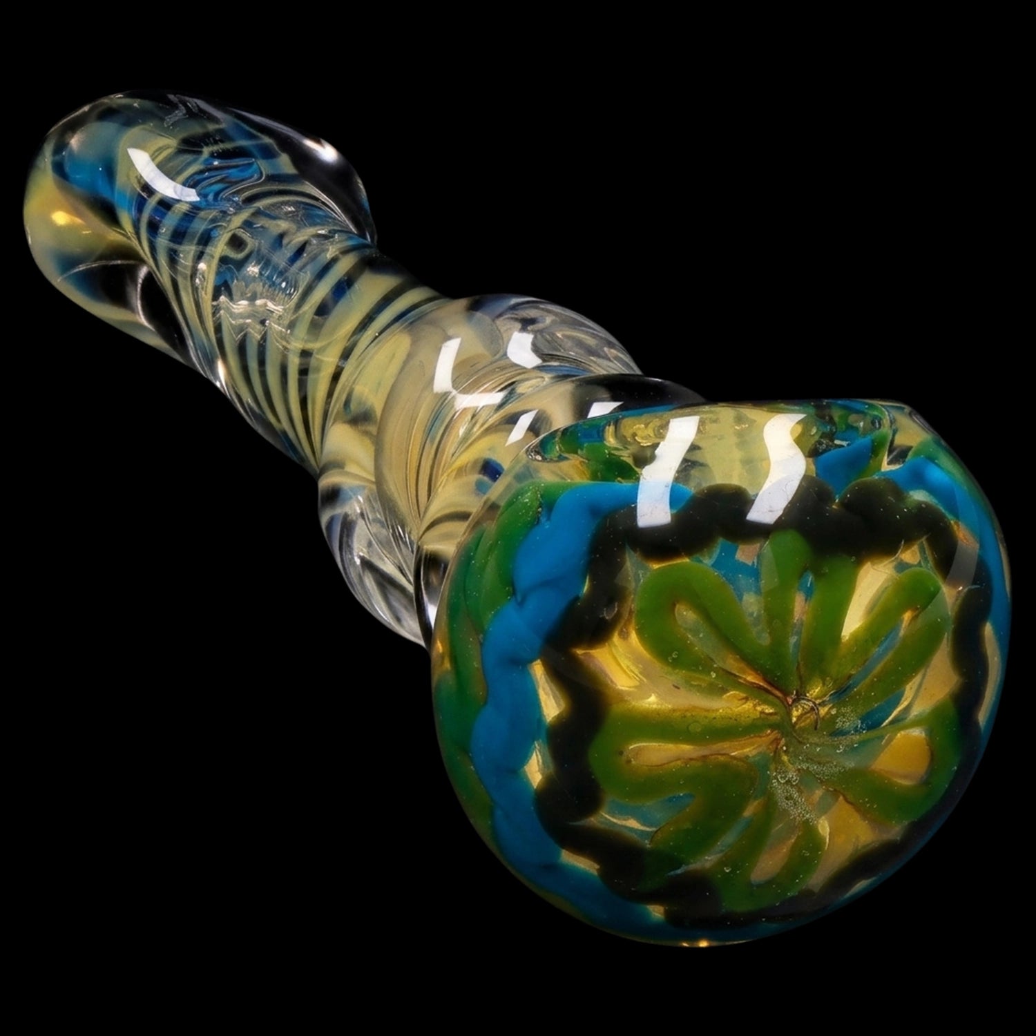 Smoke Cartel Squiggle Swirl Spoon Pipe