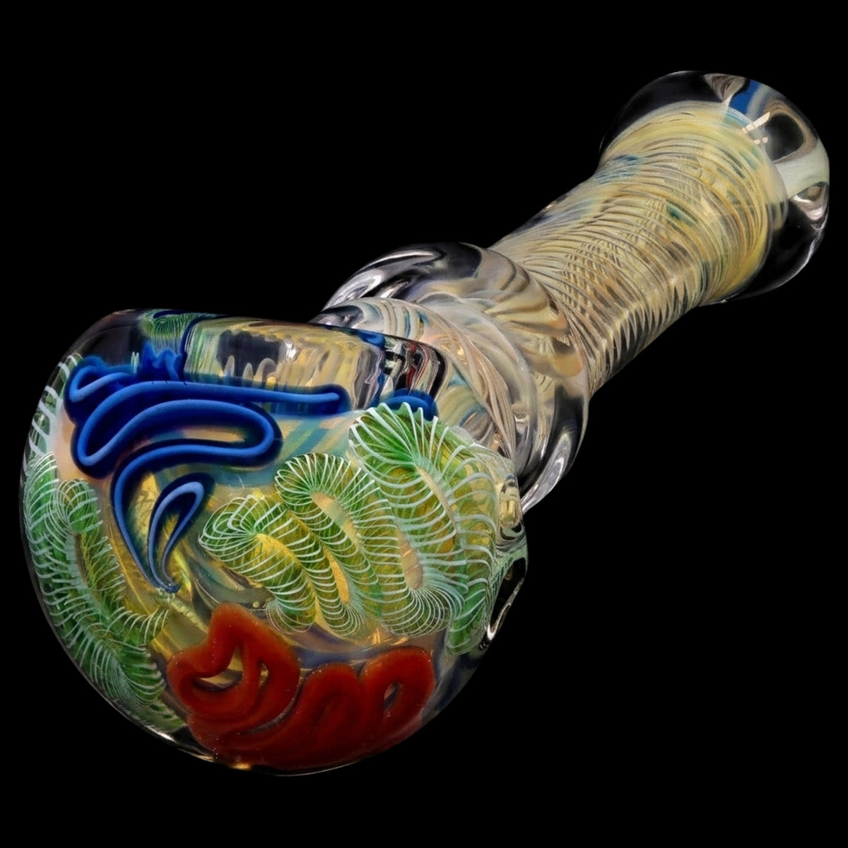 Smoke Cartel Squiggle Swirl Spoon Pipe