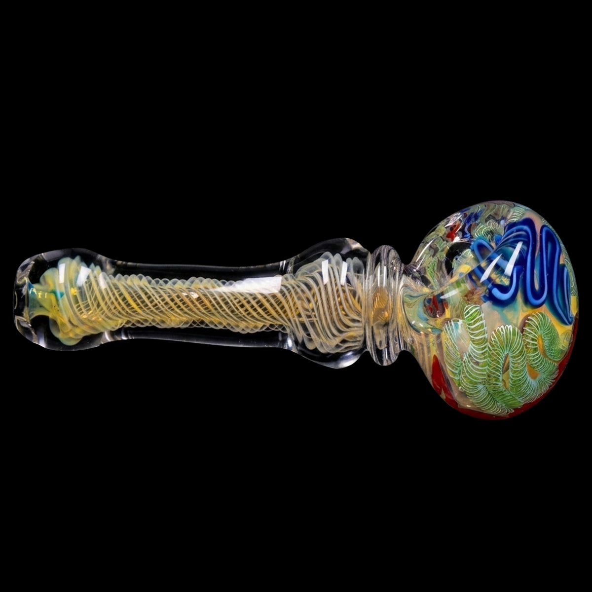 Smoke Cartel Squiggle Swirl Spoon Pipe
