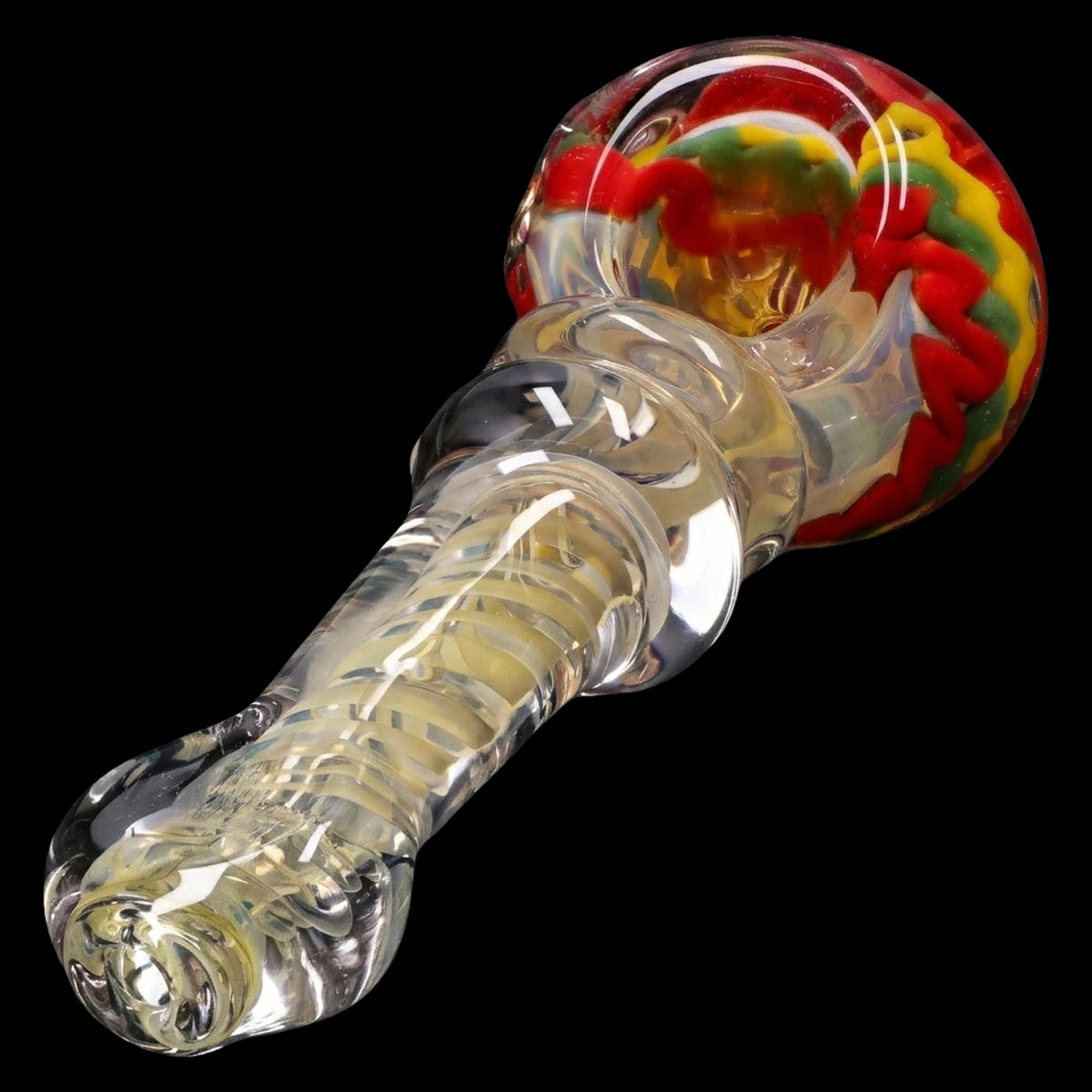 Smoke Cartel Squiggle Swirl Spoon Pipe