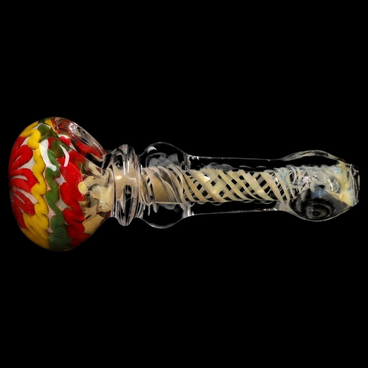 Smoke Cartel Squiggle Swirl Spoon Pipe