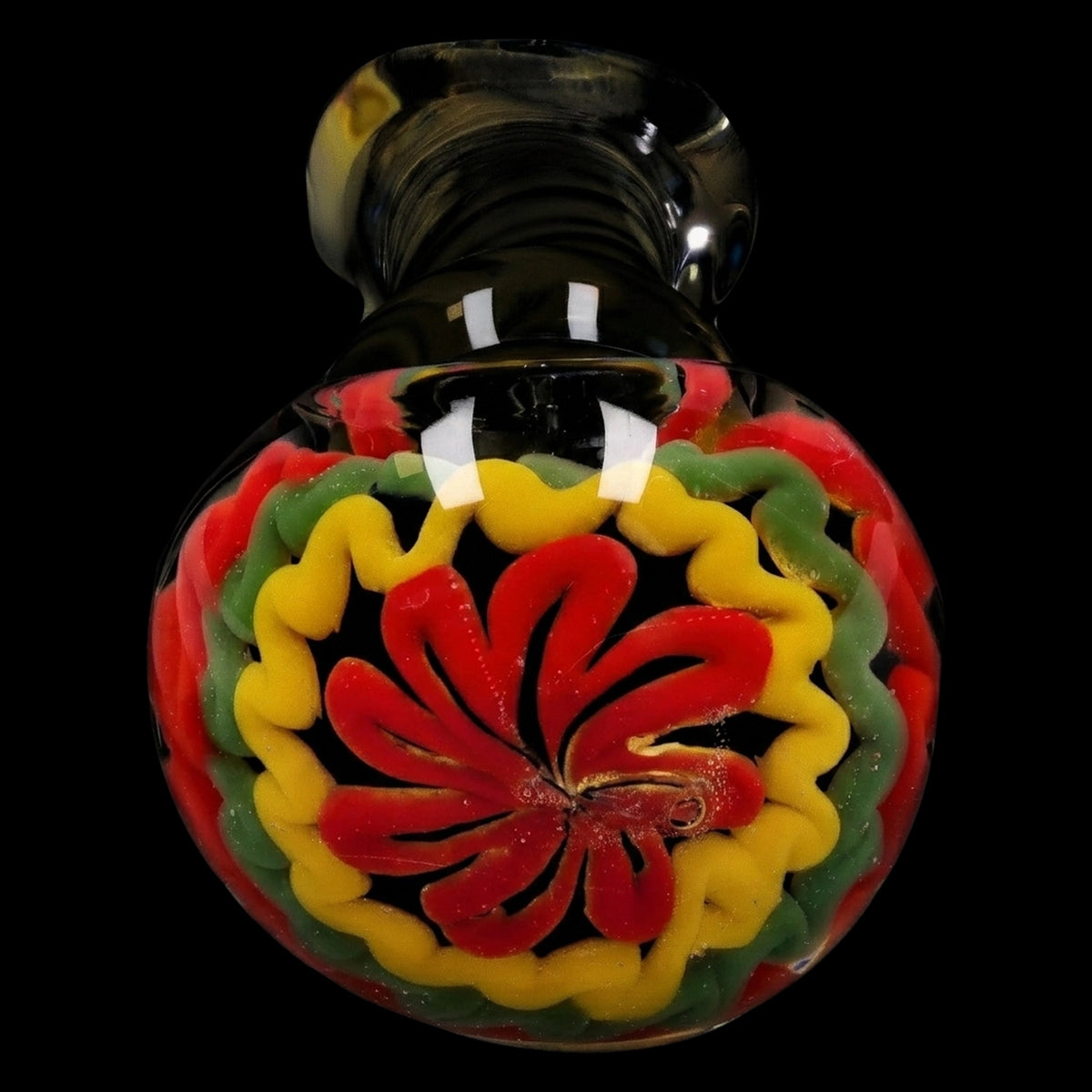 Smoke Cartel Squiggle Swirl Spoon Pipe