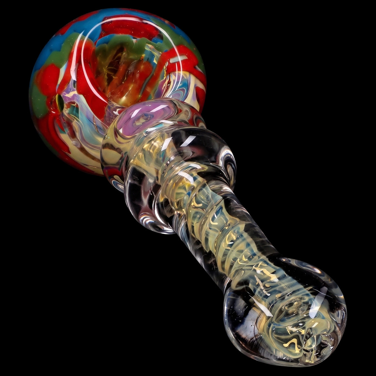 Smoke Cartel Squiggle Swirl Spoon Pipe