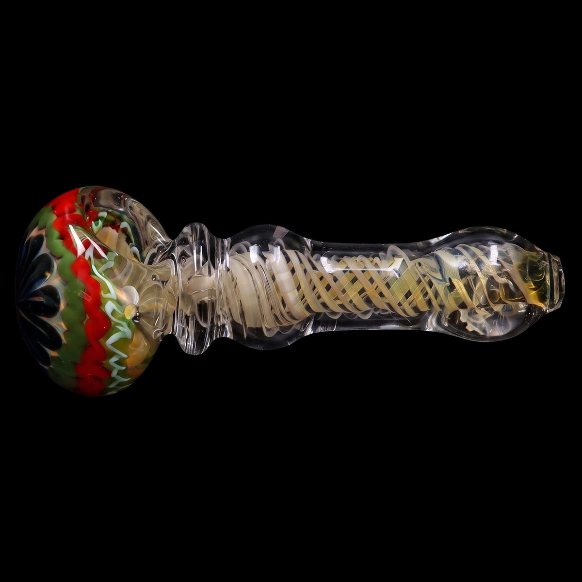 Smoke Cartel Squiggle Swirl Spoon Pipe