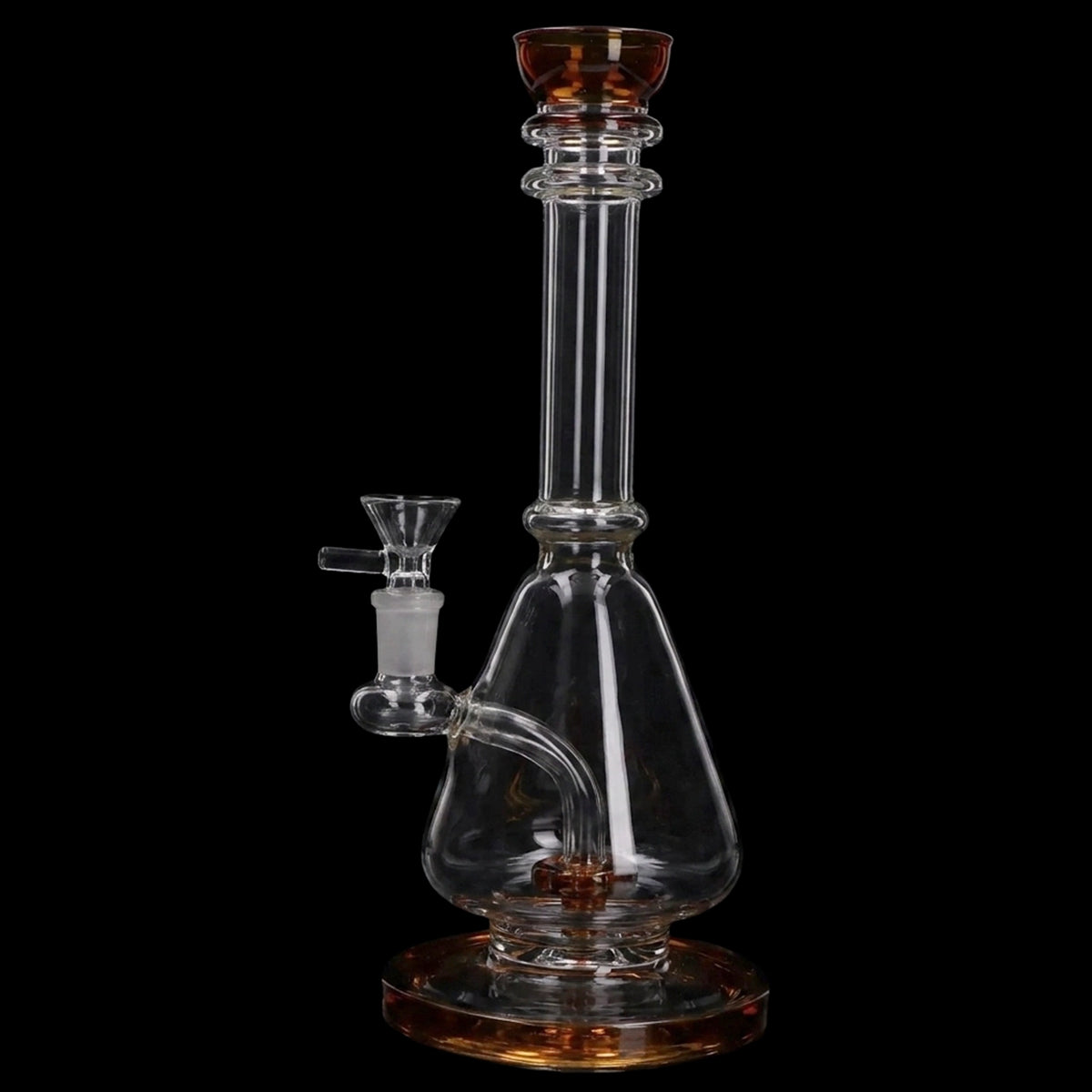Smoke Cartel Vase Beaker w/ Perc Bong - 10 in.