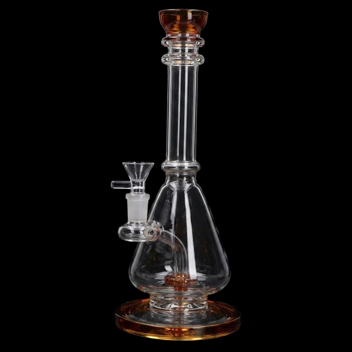 Smoke Cartel Vase Beaker w/ Perc Bong - 10 in.