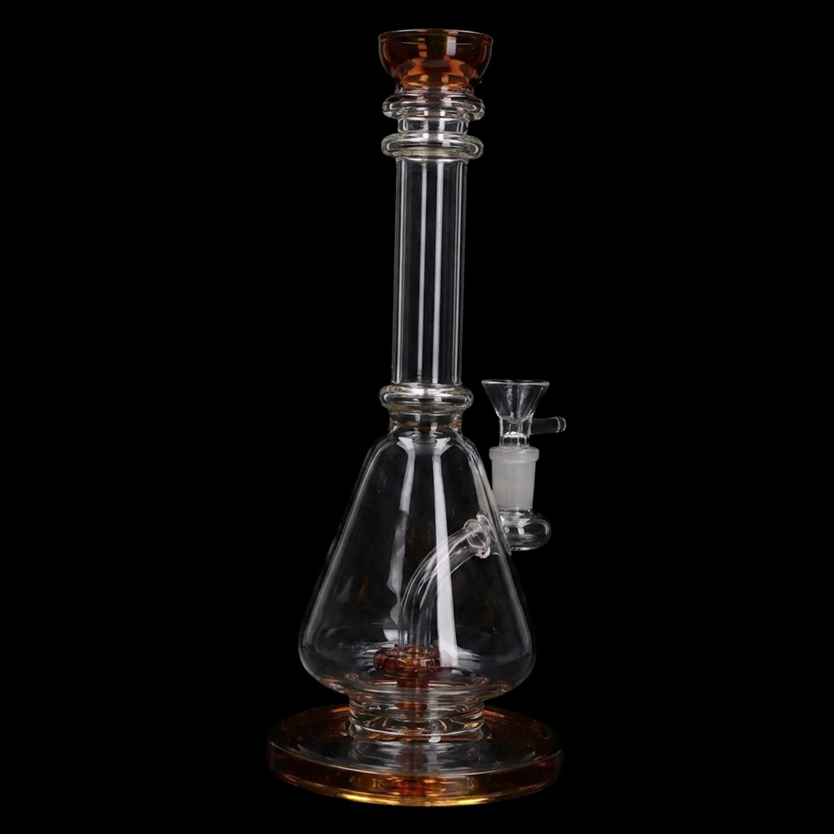 Smoke Cartel Vase Beaker w/ Perc Bong - 10 in.