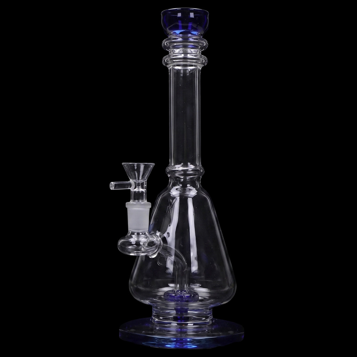 Smoke Cartel Vase Beaker w/ Perc Bong - 10 in.