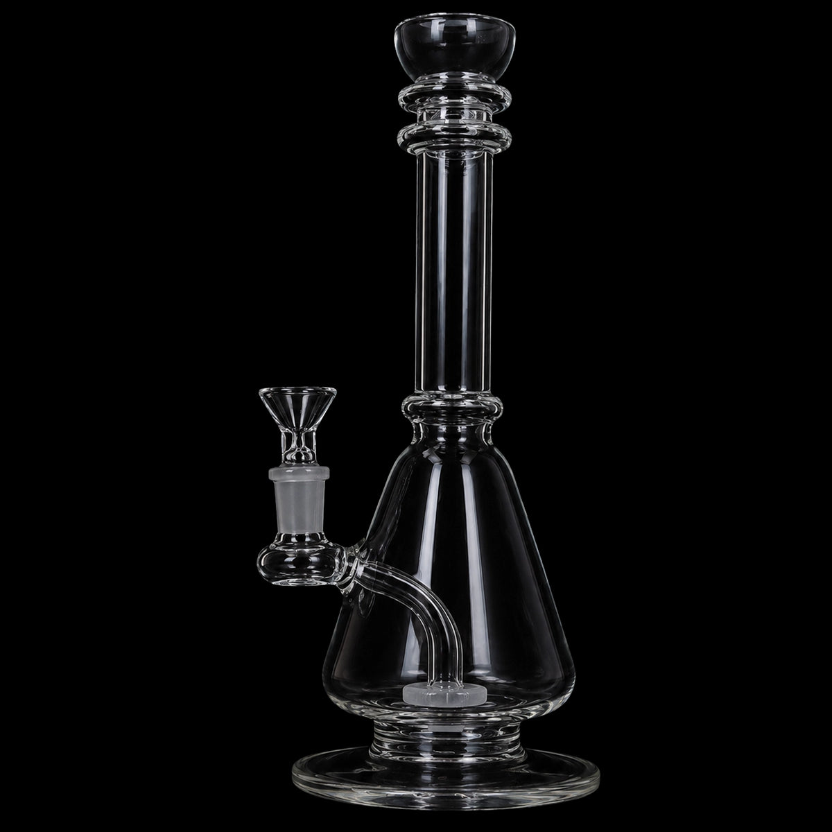 Smoke Cartel Vase Beaker w/ Perc Bong - 10 in.
